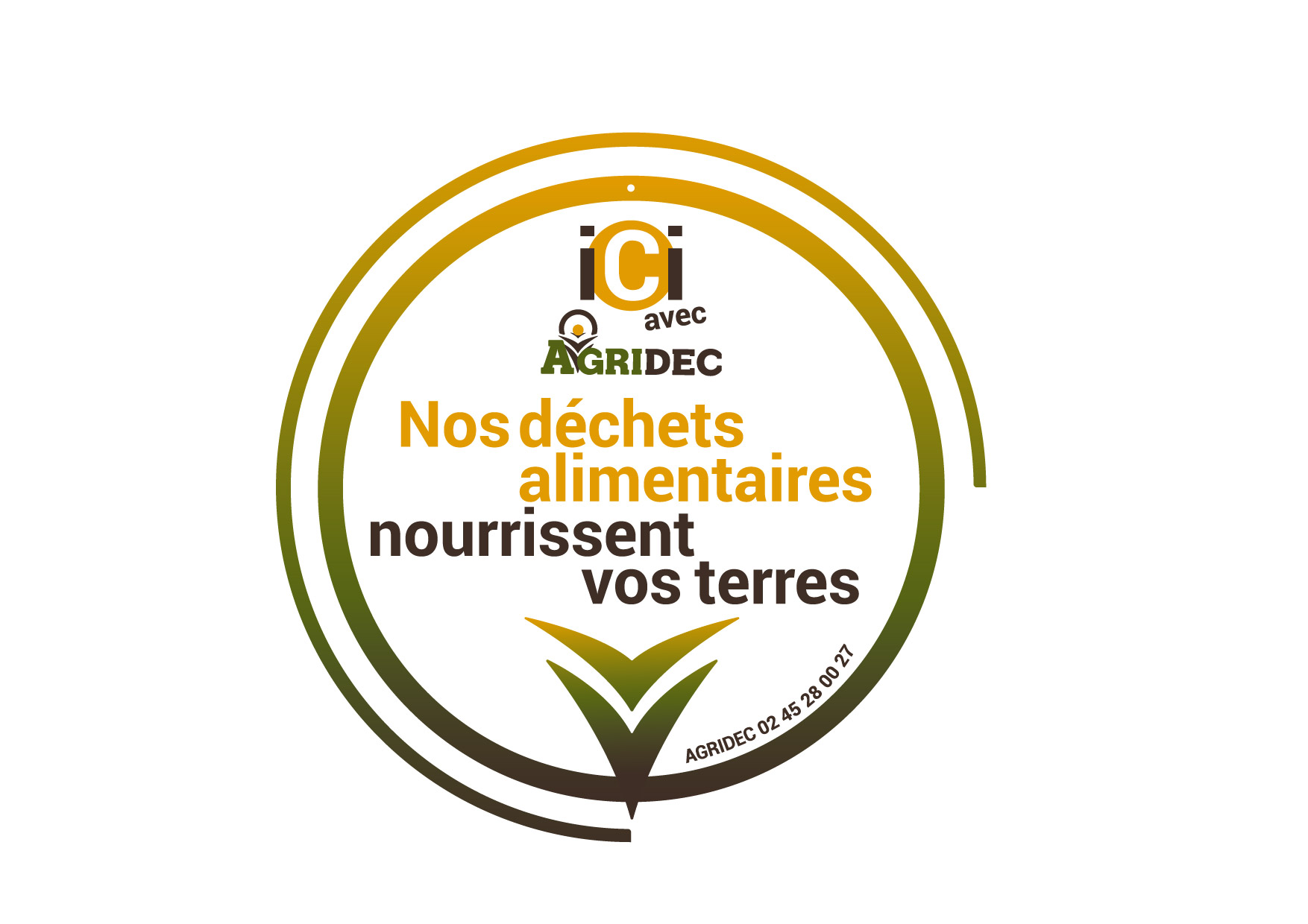 Ici avec Agridec - Nos déchets alimentaires nourrissent vos terres